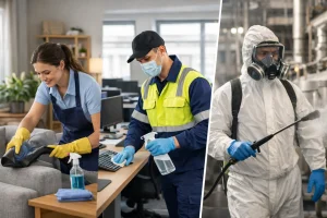 Are There Different Rules For Domestic, Commercial, And Specialist Cleaning Businesses