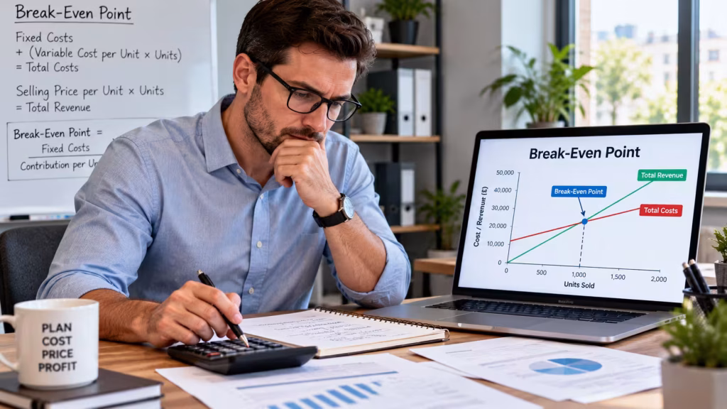 How To Work Out Break-Even Point For A Business?