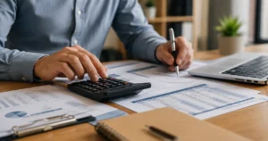 Payments on Account Calculated