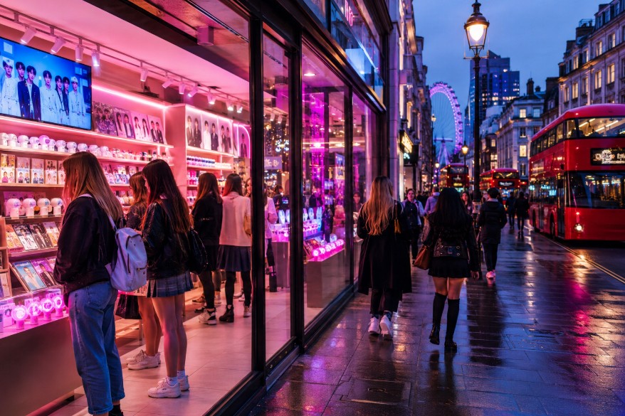 kpop shops in london