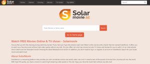 1. Solar Movie
