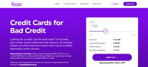 Lending Stream Credit Card