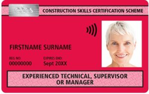 Experienced Technical, Supervisor, or Manager Card