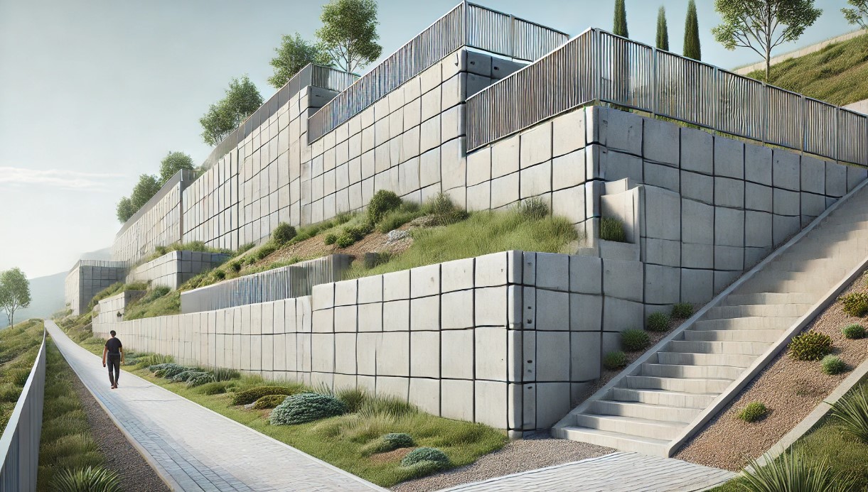 Precast Retaining Walls