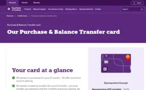 Royal Bank of Scotland Purchase and Balance Transfer Card