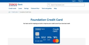 Tesco Bank Foundation Credit Card