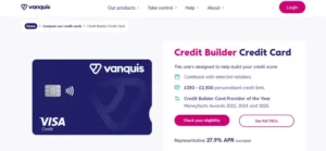 Vanquis Credit Builder Credit Card