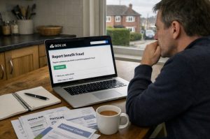 report someone for working cash in hand and claiming benefits