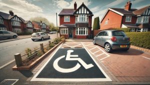my neighbour has a disabled parking bay can i use it