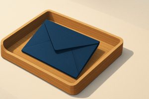 What Are the “Dark Blue Envelopes” Sent from This Address