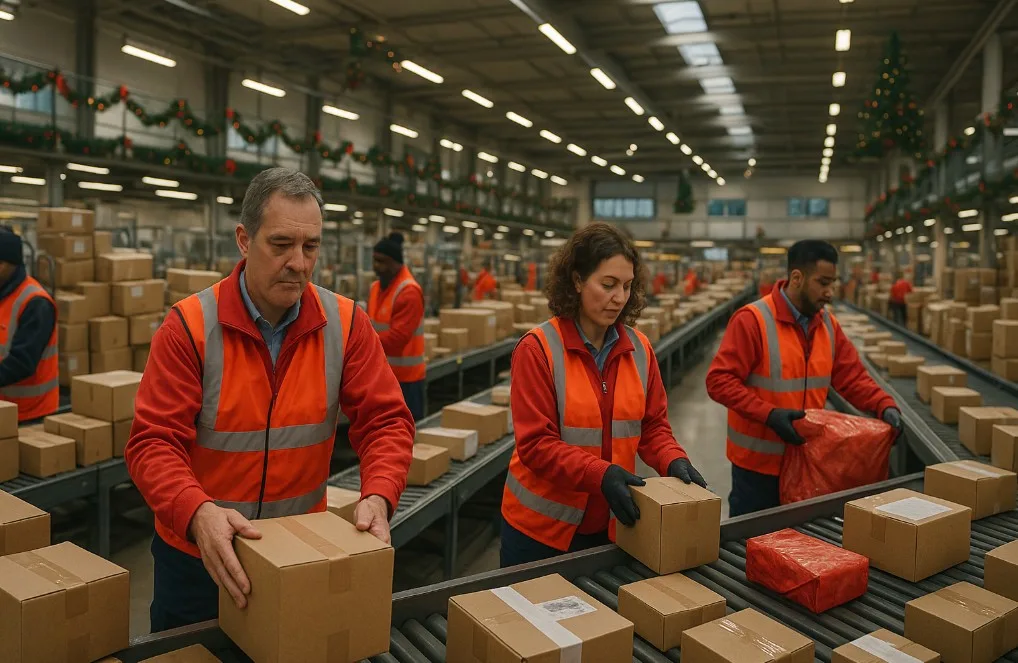 royal mail christmas jobs