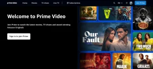 2. Amazon Prime Video