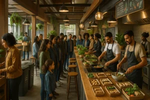 Supporting Local Talent and Sustainable Dining 