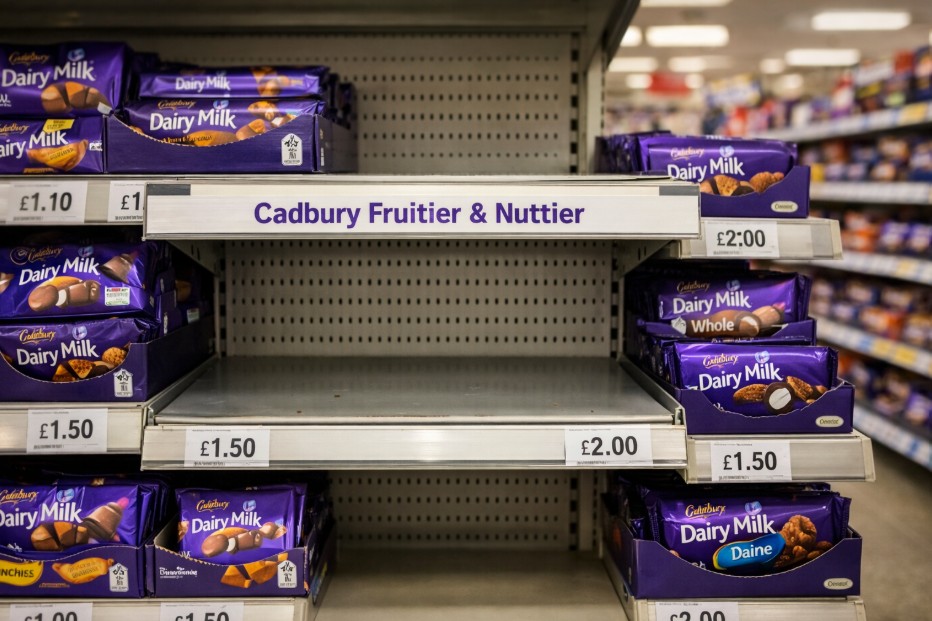 cadbury fruitier nuttier discontinued