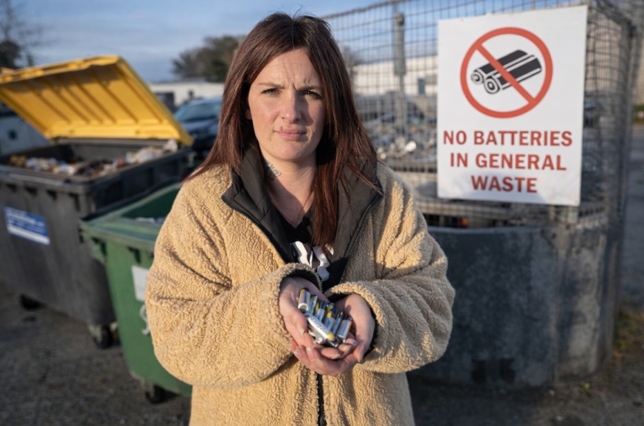 guernsey battery waste fine