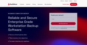 Backblaze Business Backup