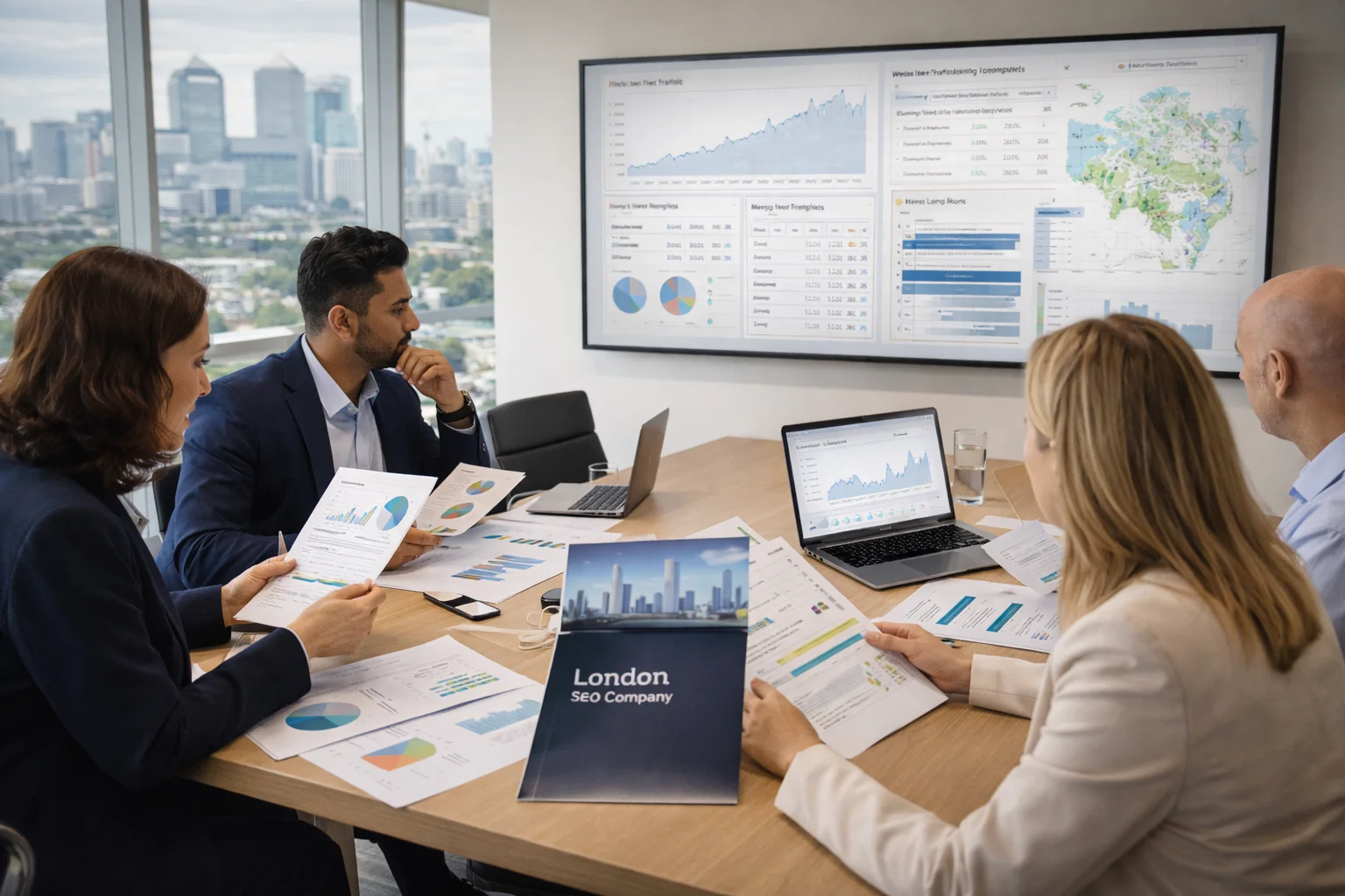 How Businesses Choose an SEO Company in London