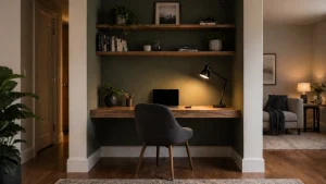 Renovating a Nook into a Dedicated Office Space